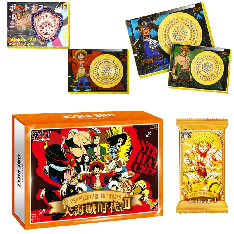 

One Piece Peripheral Card Cartas Luffy Roronoa Sanji Nami TCG Game Cards One Piece Japanese Anime Collection Card Birthday Gift