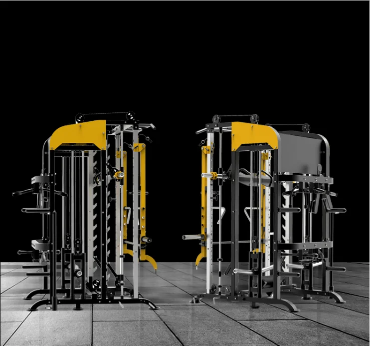 Poderosa máquina multifuncional do smith do instrutor funcional do equipamento multi do ginásio da construção corporal