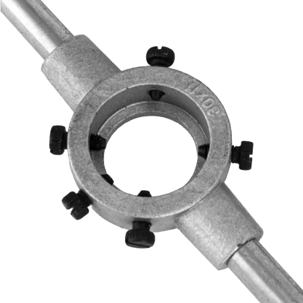 Die Handle Frame 20mm for m3.5-M6 Round Die Wrench Easy Storage High Hardness Removable Booster Rod High Toughness