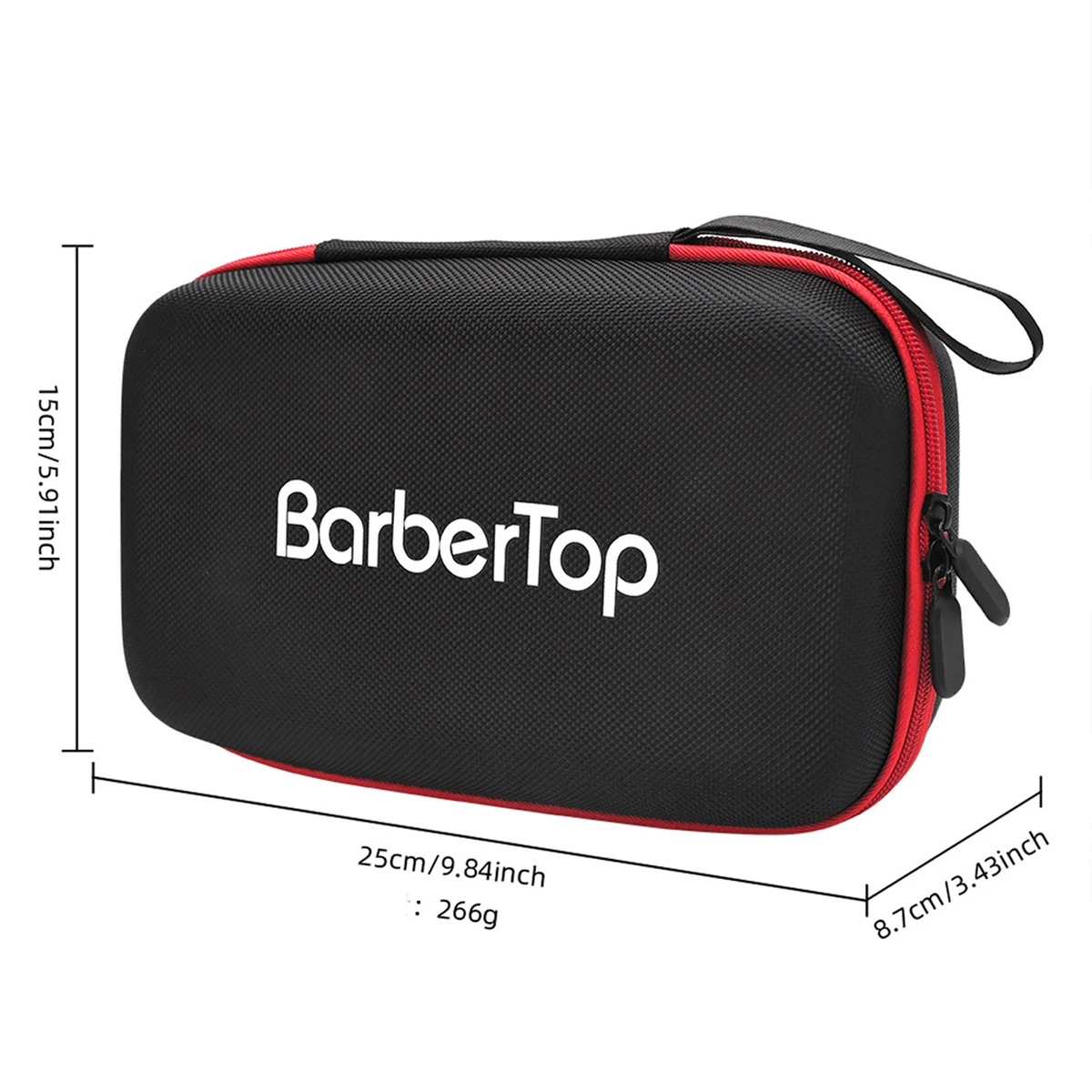 Barbearia Haircut Travel Suitcase, Clippers Elétrica Bag, Pro Cabeleireiro Pentes, Ferramentas Estojo De Armazenamento, Salon Styling Handbag