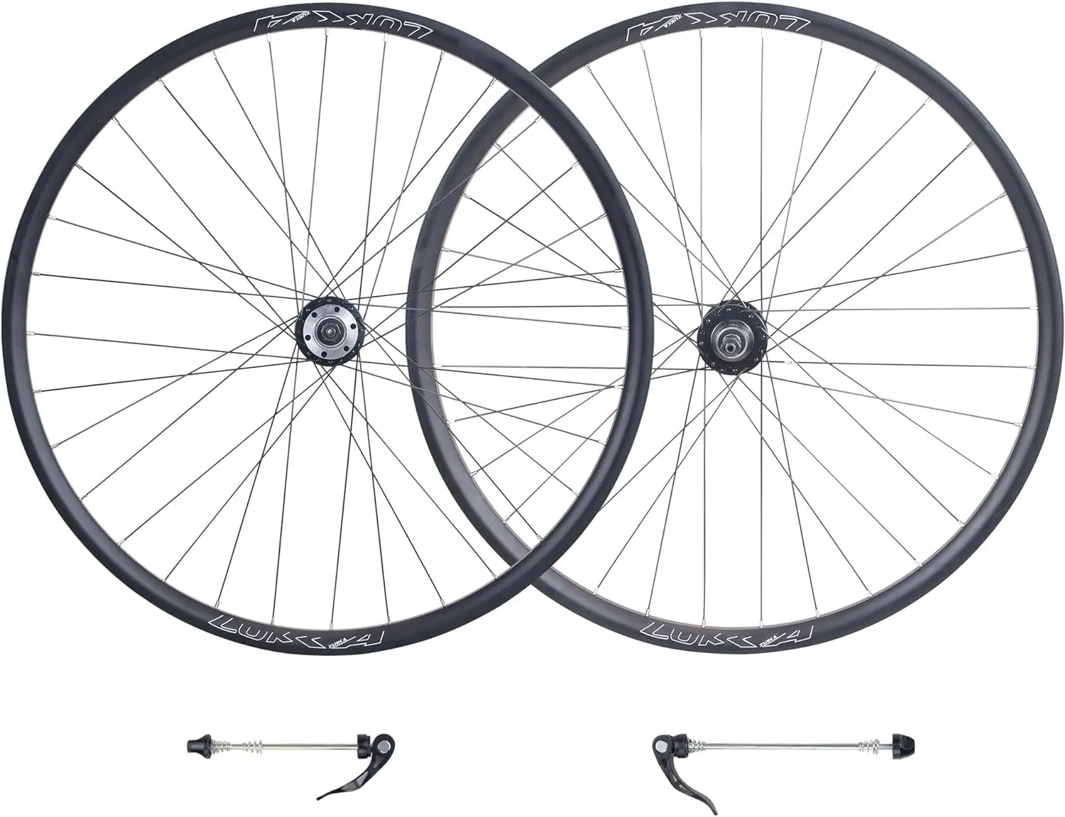 ZUKKA 26/29 Inch MTB Wheel Set Double Wall Rims for Mountain Bike Front Rear Wheelsets with Bearing Hubs for DISC Brake