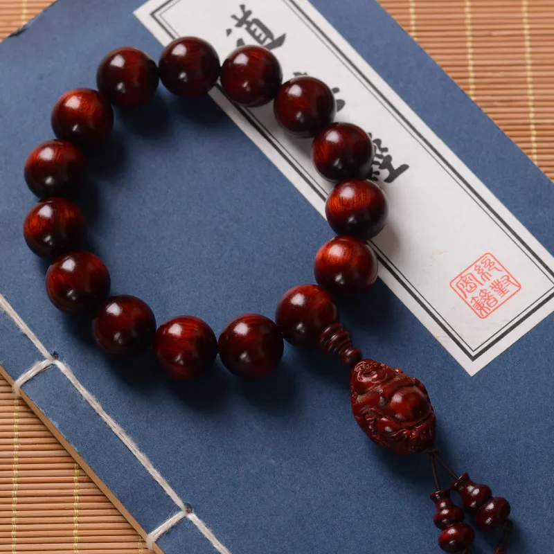 2026 Rosewood 2.0 Mala Beads Bracelet Sinking Grade Handheld DIY Prayer Beads for Men Women Gifts