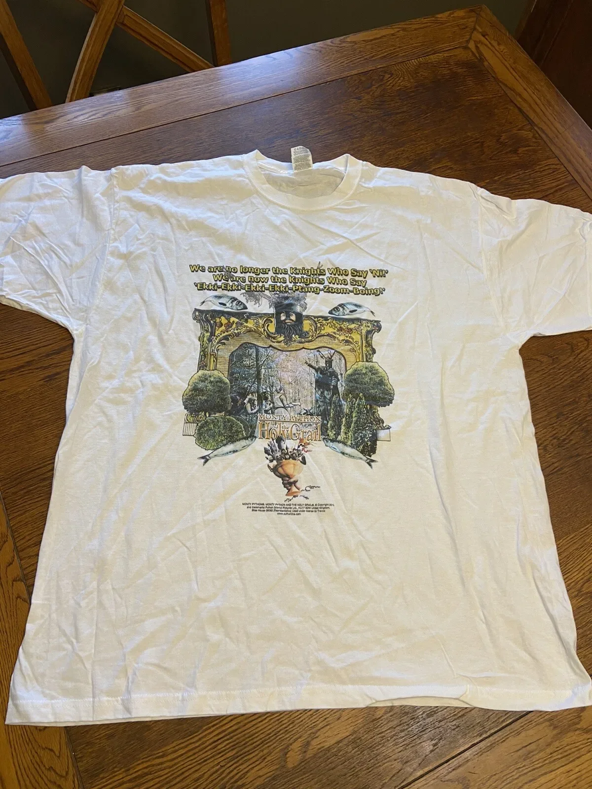 

Monty Python and The Holy Grail 2013 Shirt Sz 2XL