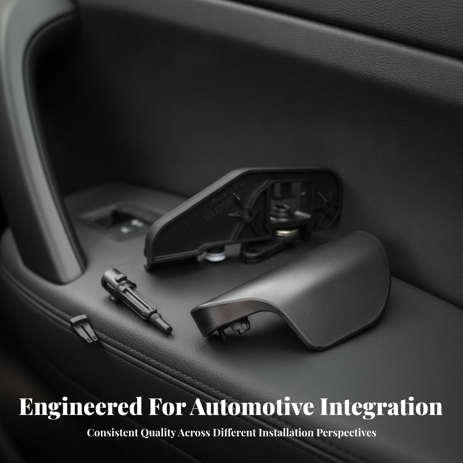 Latch Release Handle Kit Easy Installation Hood Latch Release Vehicle Part Reliable Ergonomic for Car Owners