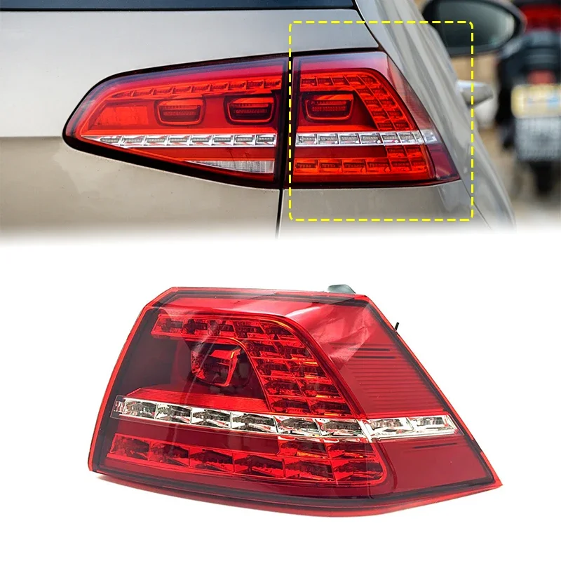 For VW Volkswagen Golf 7 MK7 GTI 2013-2017 LED Tail Light Rear