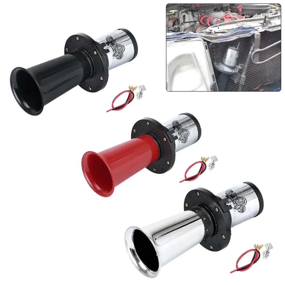 12V car air horn antique style classic car horn suitable for van truck train car boat alarm horn