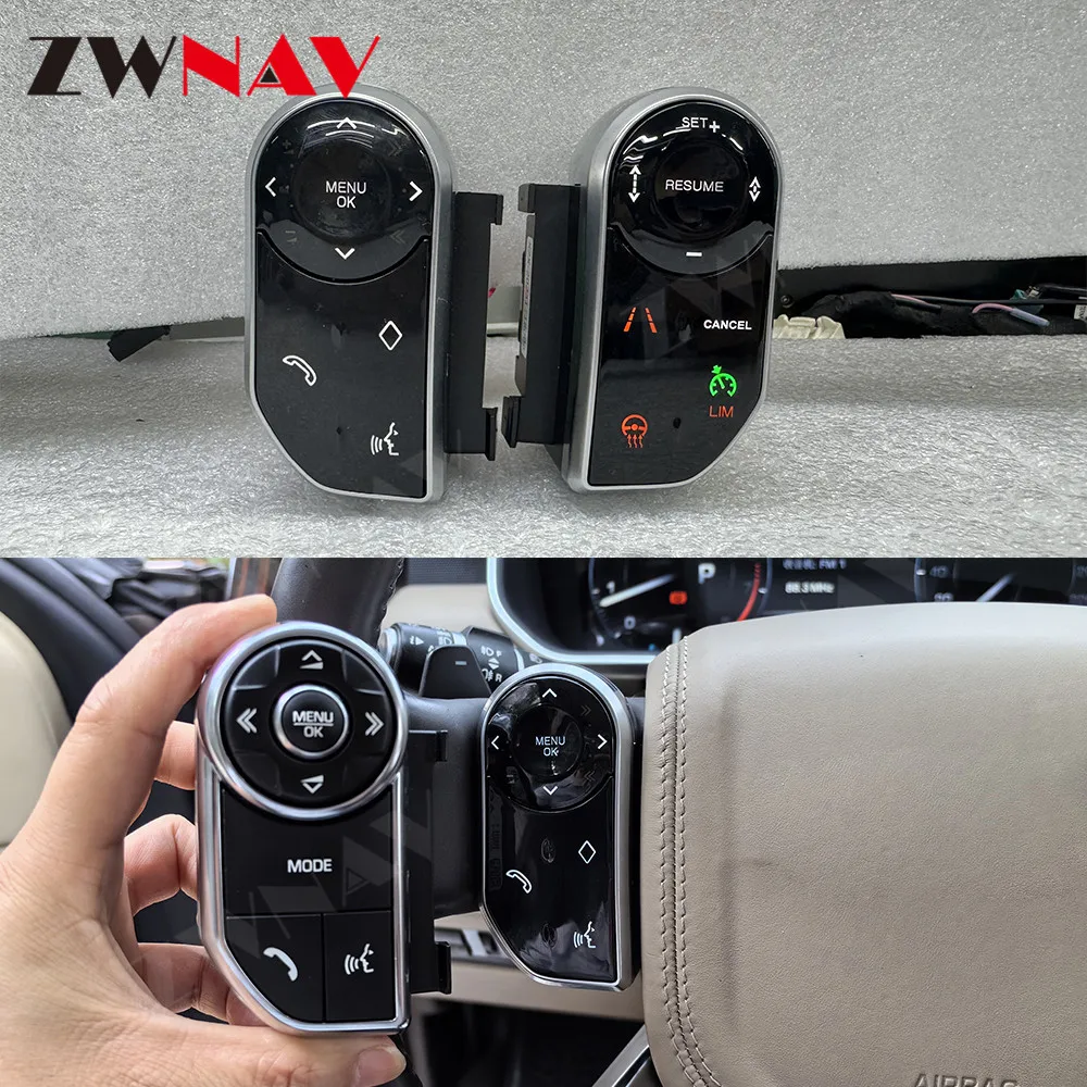 For Range Rover Vogue L405 Sport L494 Discovery 5 LR5 2013-2017 Car Steering Wheel Touch Buttons Control Keys OEM Style Keys