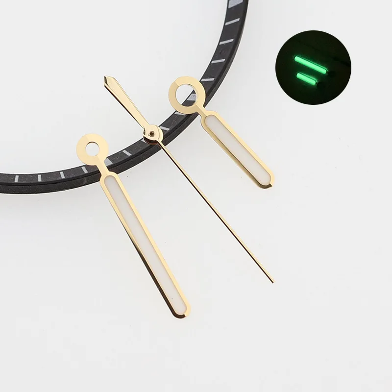 Черные, розовые, золотые, серебряные стрелки для часов, зеленые светящиеся стрелки, аксессуары, детали для модифицированного механизма Nautilus NH35 NH36