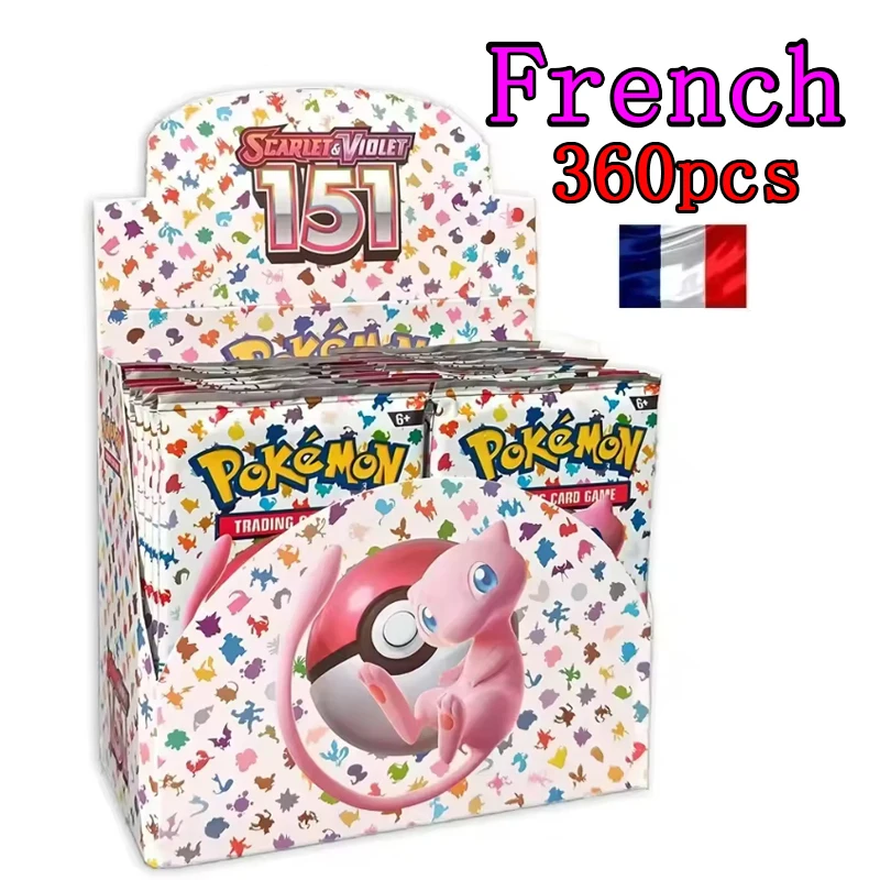 360Pcs Pokemon Card Prismatic Evolutions PHANTASMAL FLAMES Scarlet
