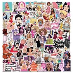 100PCS RuPauls Drag Race Stickers DIY Travel Guitar Phone Laptop Cool Waterproof Graffiti Decal Sticker