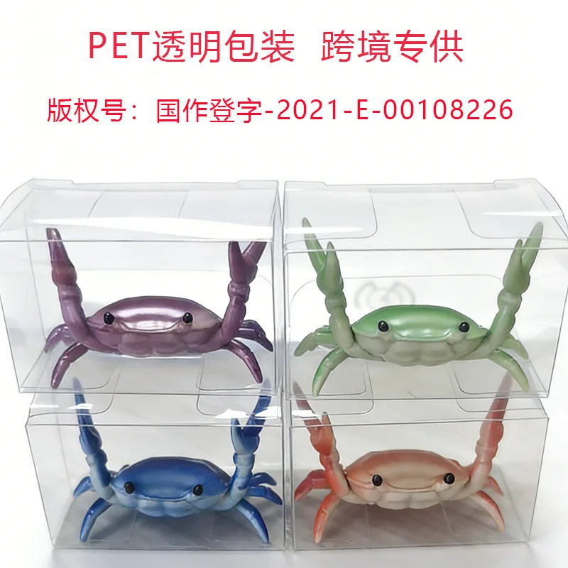 Viral Weightlifting Crab Pen Holder, Desk Accessory & Ornament Model by Japanese Creative Brand ahnitol