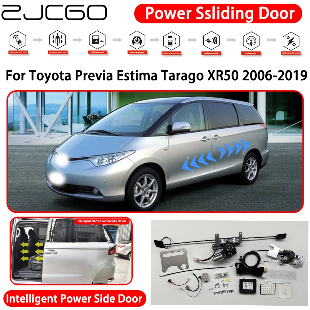 for Toyota Previa Estima Tarago XR50 2006-2019 MPV Smart Electric Left Right Sliding Side Door Motor Retrofit Kit System