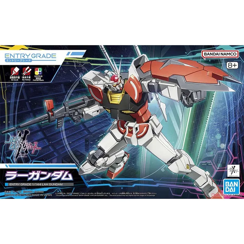 Bandai gundam modelo kit eg lah construir greve exceder galaxy figura de ação gunpla kit de construção anime figuras brinquedos para meninos presente