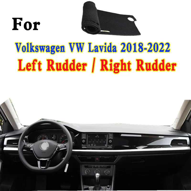 For Volkswagen VW Lavida EV 0C3 0C1 0E1 Dashmat Dashboard Cover Instrument Panel Insulation Sunscreen Protective Pad Ornaments