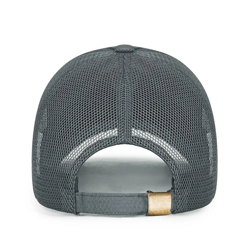 

Fashion Honeycomb Breathable Mesh Quick-Drying Hat Sun Protection Adjustable Summer Sun Hat Baseball Cap For Women Men