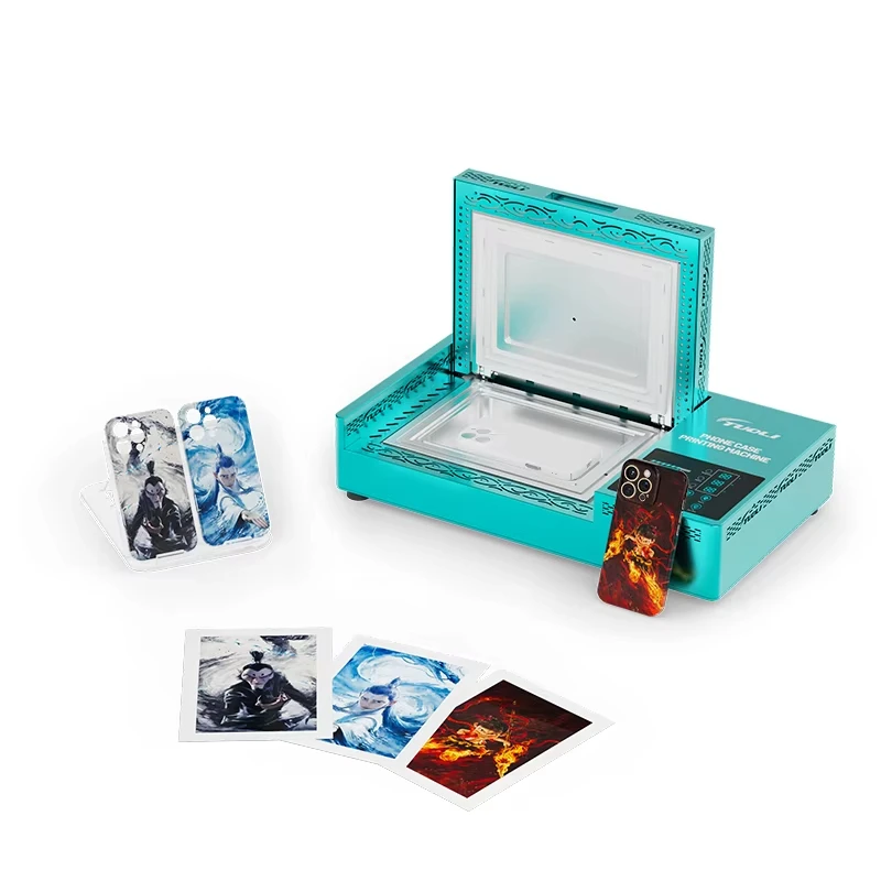 

TL-X9 Manufacturer 3D Sublimation Mold Automatic Vacuum Heat Press Transfer Mobile Phone Case Printing