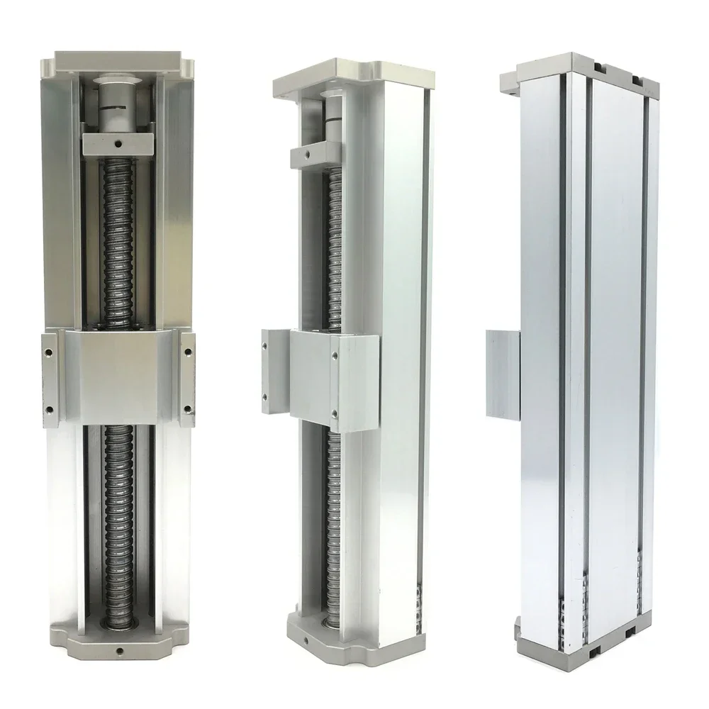 Imagem -05 - Cnc Totalmente Fechado Linear Rail Deslizante Tabela Tampa contra Poeira Ballscrew Slide Stage Stage Eixo Xyz 80 mm Largura