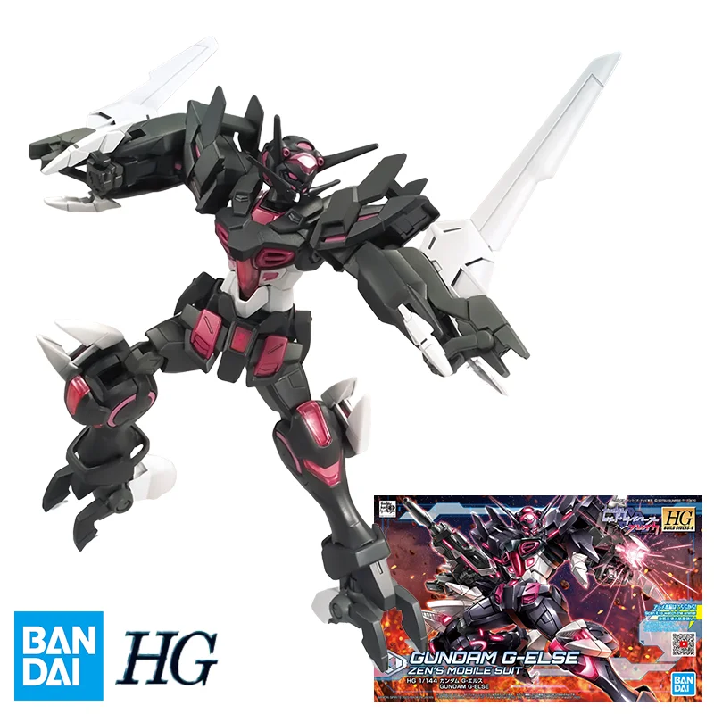 

Оригинальный BANDAI HG 1/144 GUNDAM G-ELSE ZEN'S MOBILE SUIT, фигурка в сборе, модель игрушки, коллекционное украшение, подарок для детей