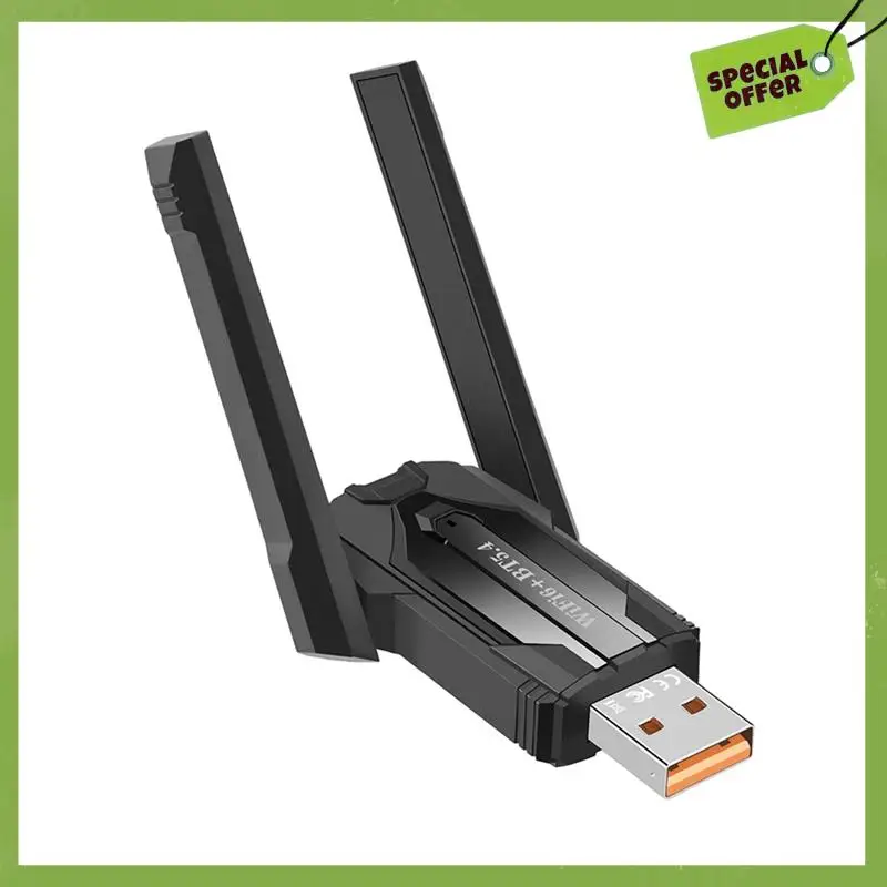 AX900 USB Wifi6 Adapter 2.4G/5Ghz Bluetooth5.4 900Mbps USB Dongle Wireless WLAN Receiver For Win7/10/11(32/64 Bit)