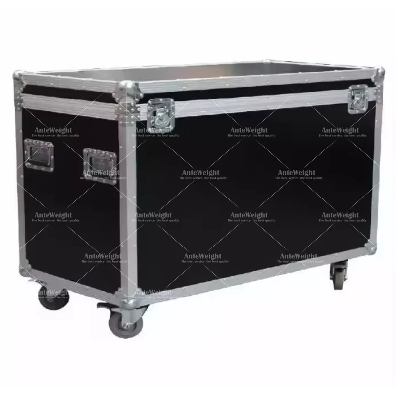 LED Aluminum Convenient 8 in 1 Plastic LED Display Screen Flight Case