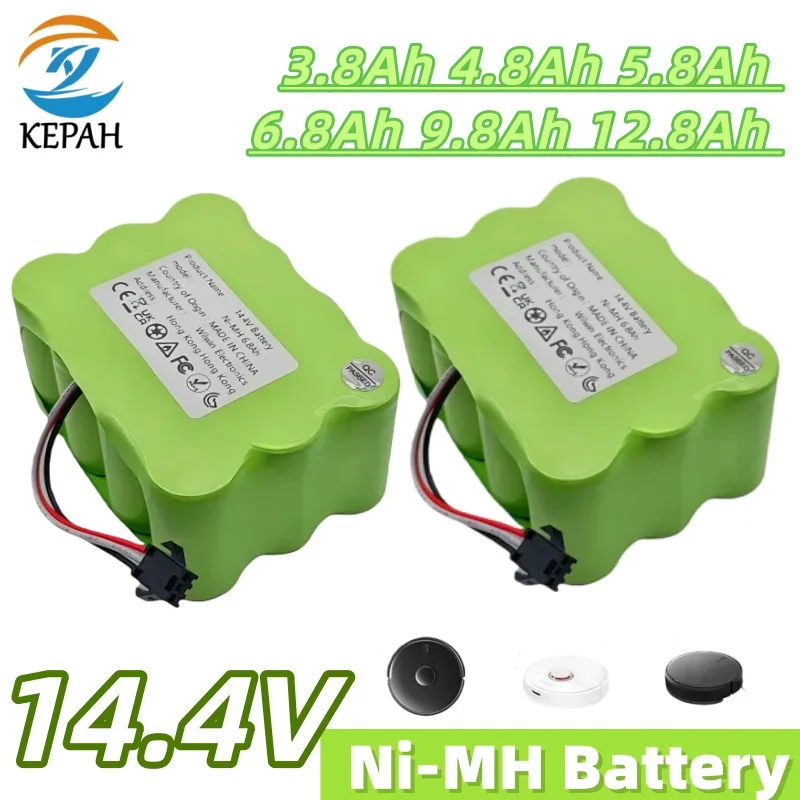 

14.4V 3800-12800mAh -Spec SC Battery｜Replacement for KV8 lpega Robot Vacuum Cleaner
