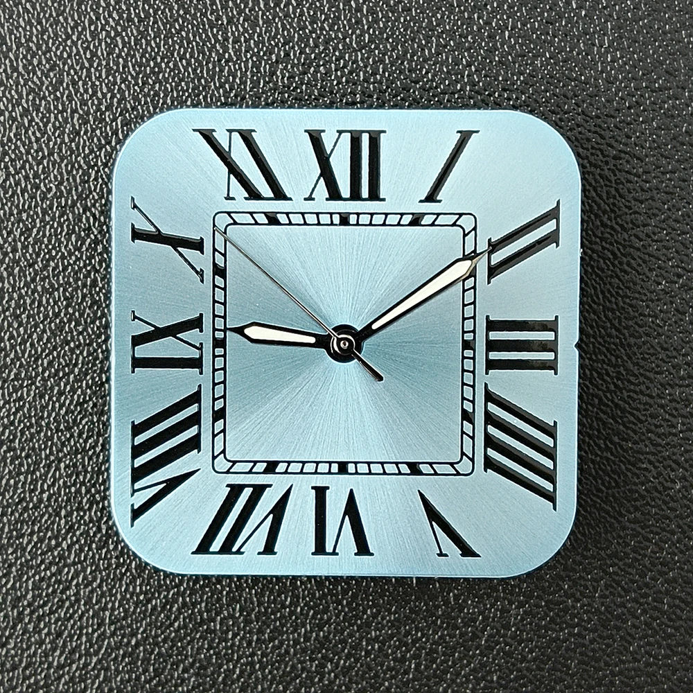NH35 dial square dial watch dial Roman numerals men's watch dial suitable for NH35 movement watch accessories