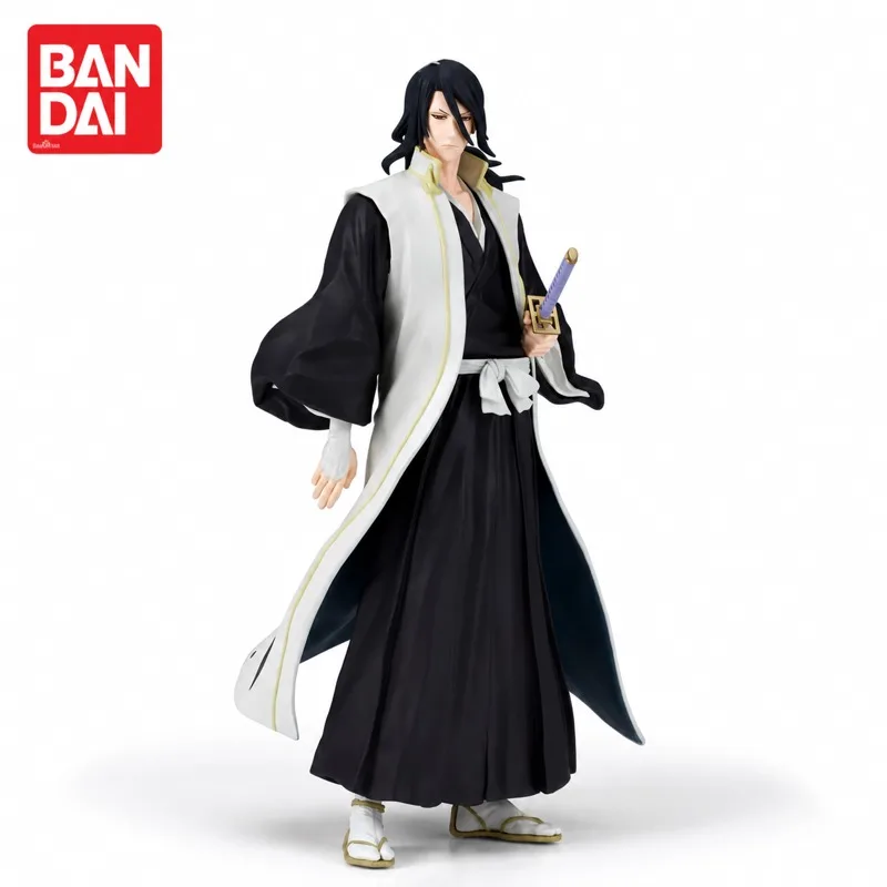 In Stock Bandai Original Banpresto Pokemon Kuchiki Byakuya Action Figure Model Doll Brand New Boxed Anime Characters Toys Model