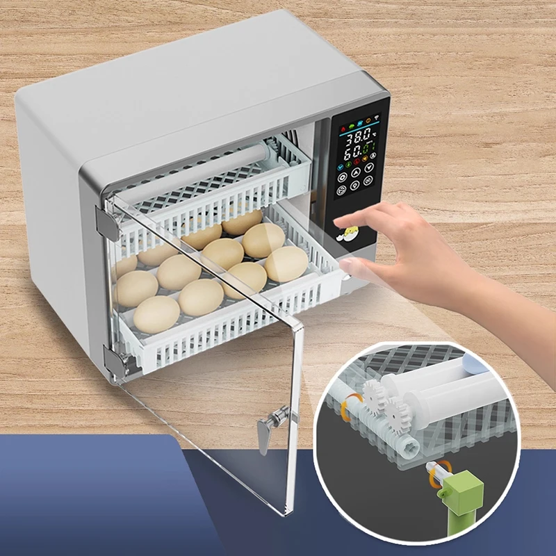 

Small household incubator, fully automatic egg incubator, duck, goose and pigeon incubator, intelligent incubator