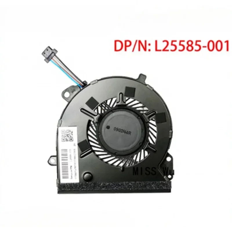 Original New CPU Cooler Cooling Fan for HP Pavillon 15-CS 15-CS000 15-CS0003CA 15-CS0025CL Laptop Radiator TPN-Q208 L25585-001