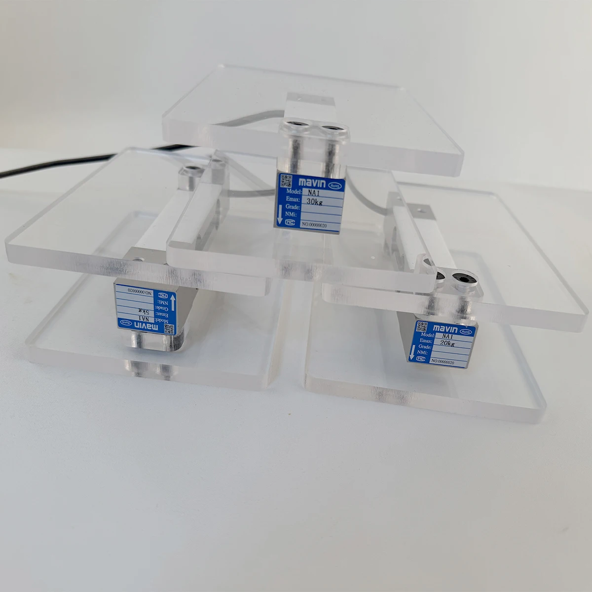 2026 New Professional Mavin Load Cell Weight Sensor Aluminum Alloy 3-100kg Range with Complete DIY Installation Hardware