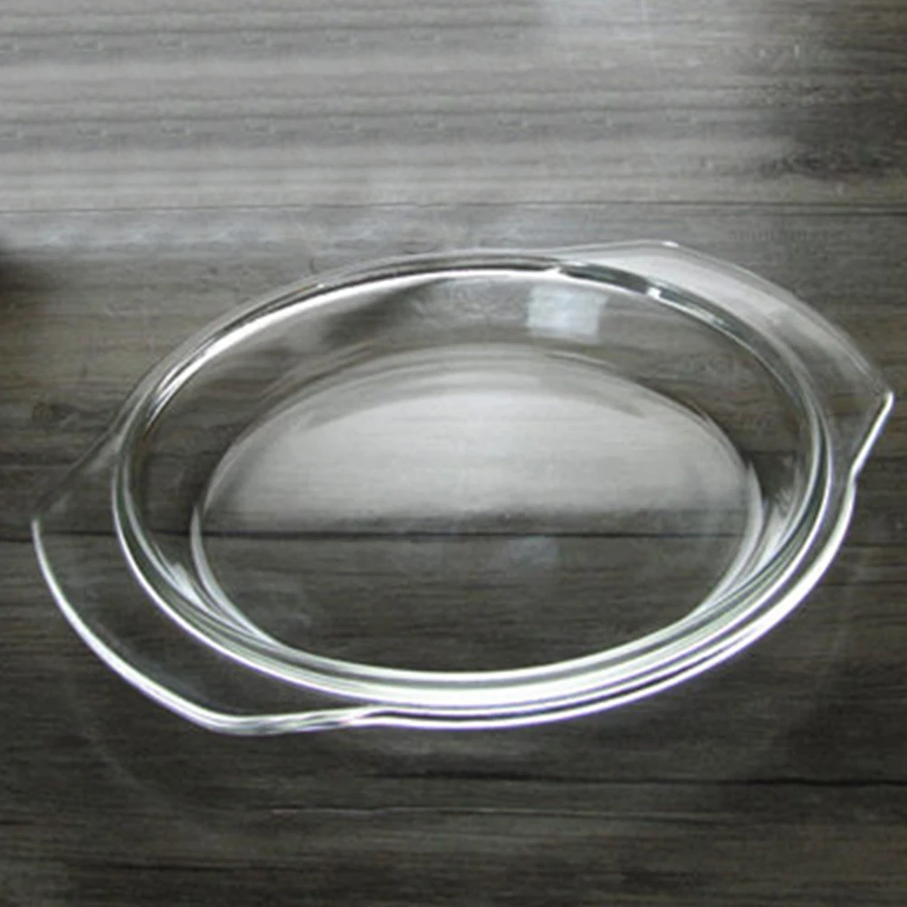

Splash-proof Glass Cover Microwave Bowl Lid Heat Resistant Food Grade Safe Transparent Steamed Egg Cooker Oven Plate Accessories