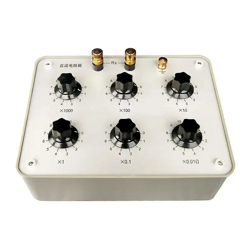 

DC Standard Resistance Box ZX25A Dc Resistor Switching Resistance Box Electrical Resistance Tester For Teaching