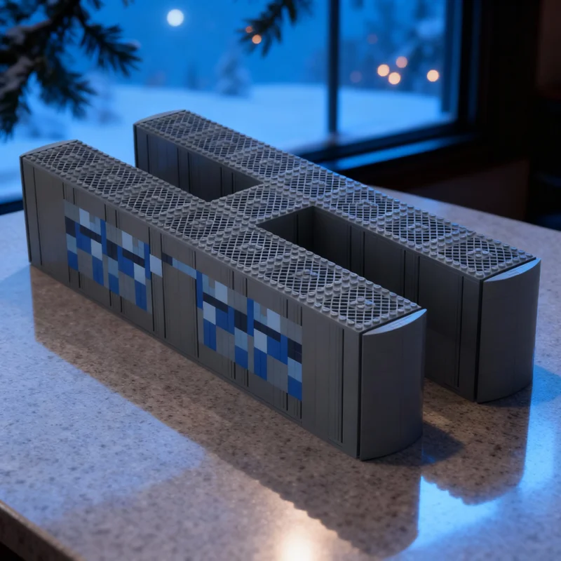 

2010 деталей MOC: Модель суперкомпьютера HITACHI, конструктор, развивающая игрушка, подарок на Рождество для детей