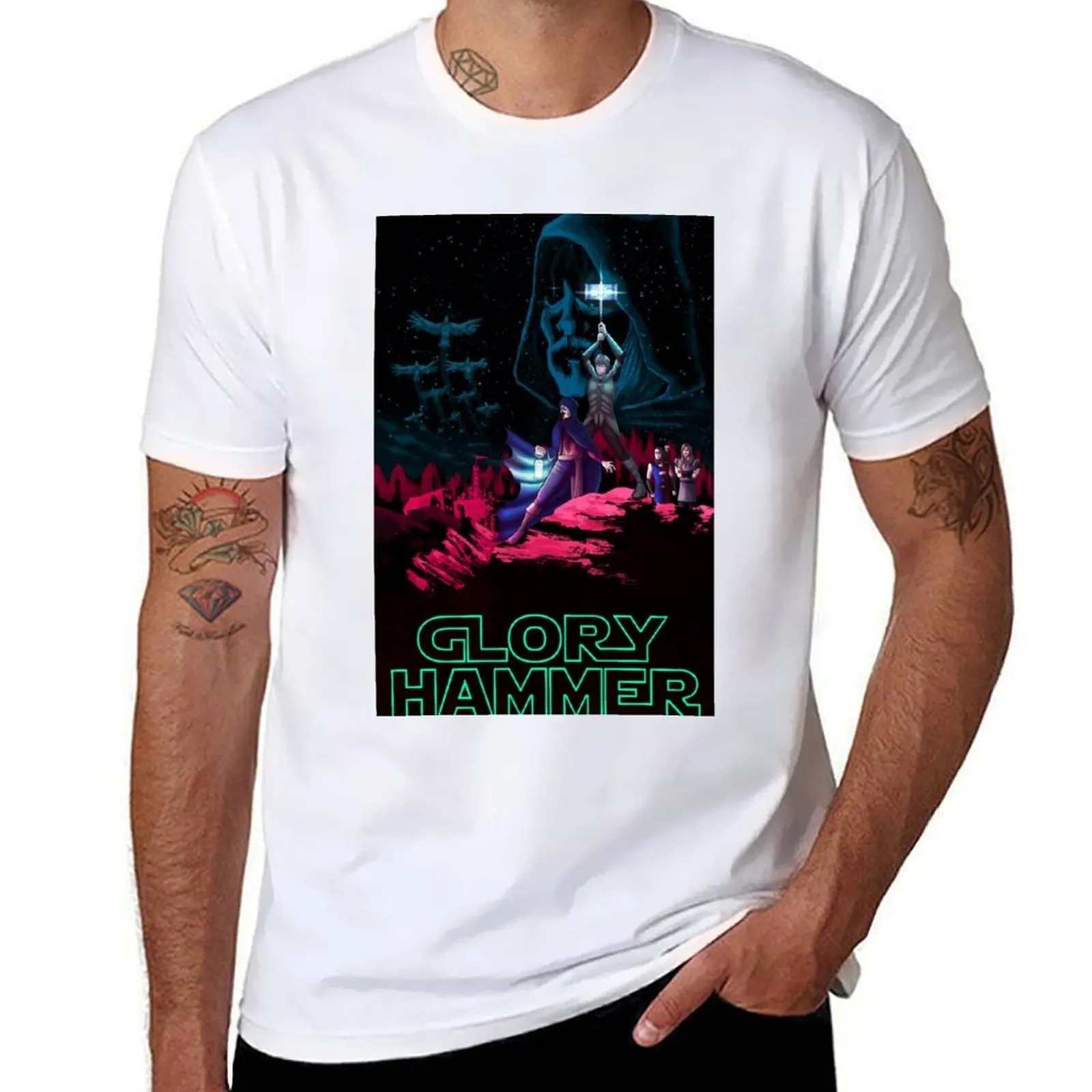 

Gloryhammer Episode IV: Tales from the Kingdom of Fife T-Shirt t shirt man luxury anime t shirts oversize T-Shirt