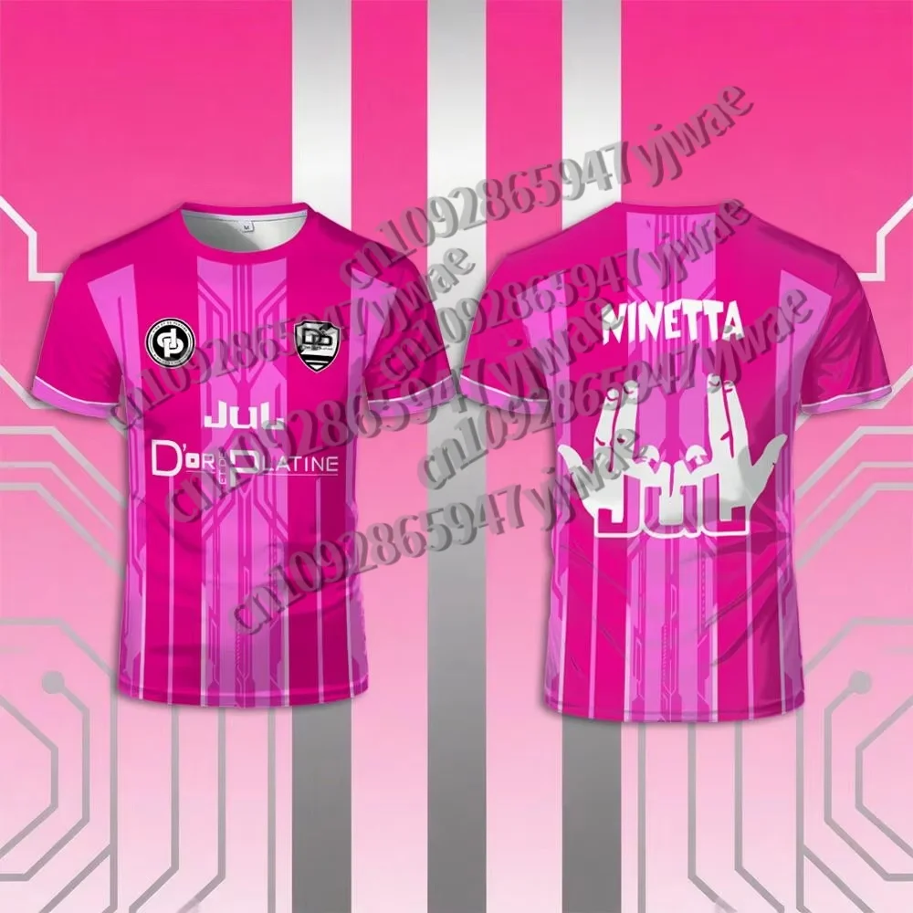 men 3D Print Sport Quick-dry Breathable Men Tshirt 90 Minute MM9 JUL Football Jersey Racing Team Uniform Outdoor Cosplay t-shirt view 2