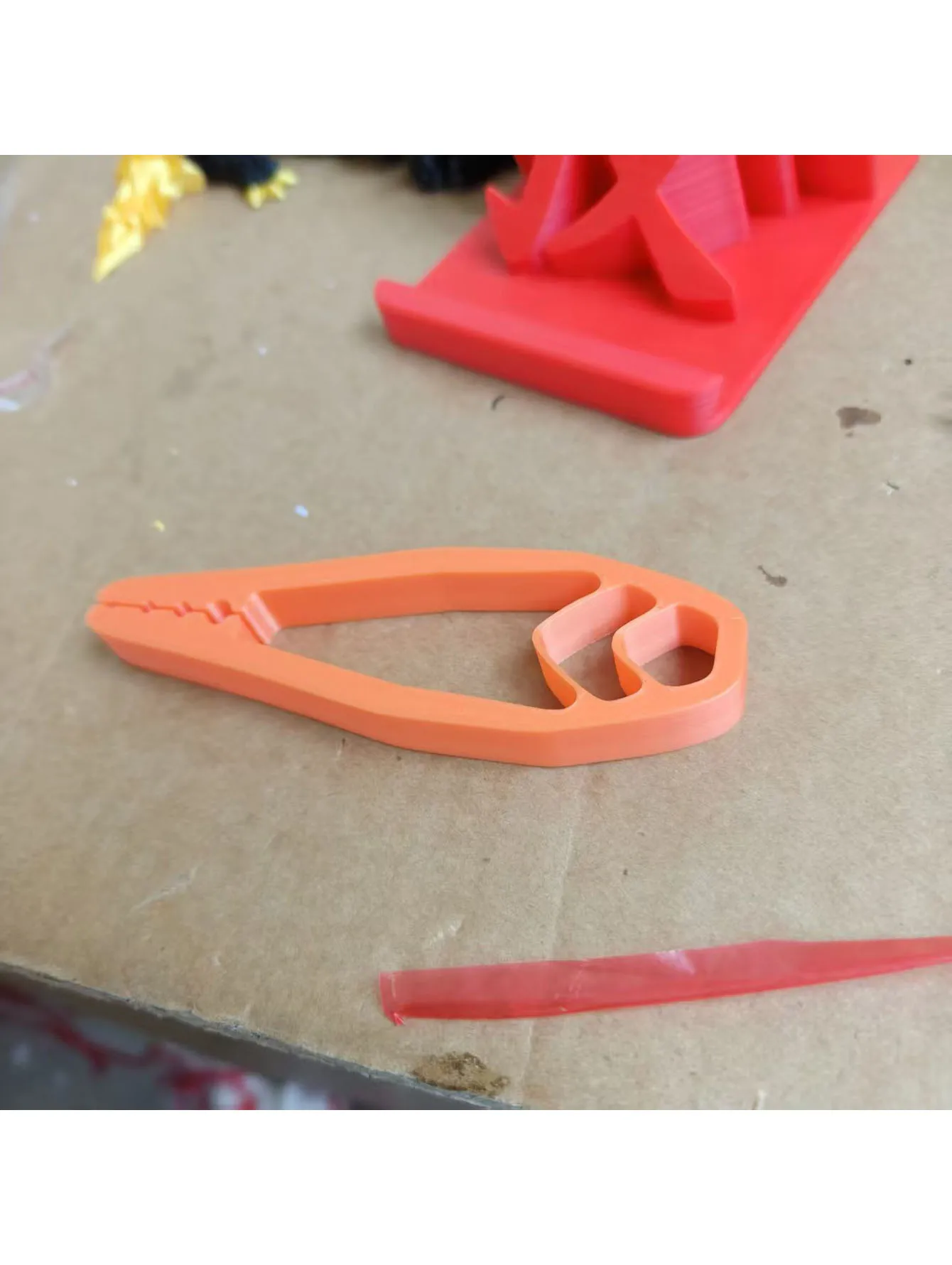 10 * 3cm Multi-Color Optional Nail Holder for Protecting Fingers, Portable Nail Fixing Tool, Nail Fixing Tool