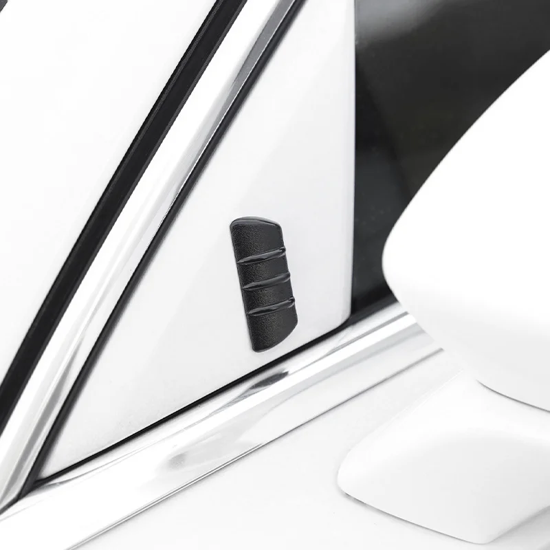 10Pcs 3R Windshield Deflector Trim Anti-Collision Decor Stickers Reduce Wind Noise Auto Exterior Modification Accessories