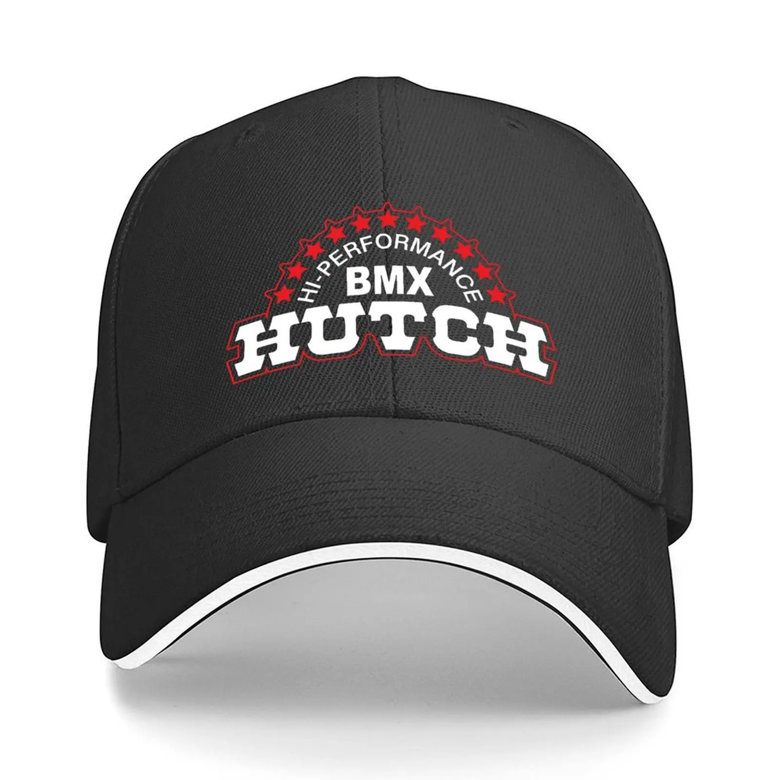 

BMX HUTCH Hi Performance white BMX Baseball Cap Christmas Hat sun hat Cosplay New In Hat Caps For Women Men's