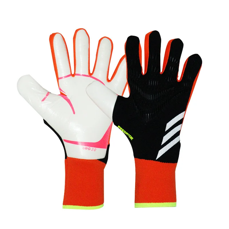 2024 Soccer Goalkeeper Glove PC Non-slip Children Adult Training Men\'s Wear-resistant Professional Sports Football Gloves Gift