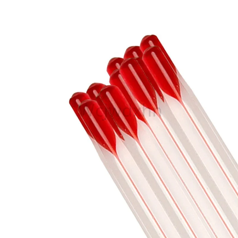 30cm long Red liquid thermometers 0 -200 degree centigrade chemical experiment teaching tools