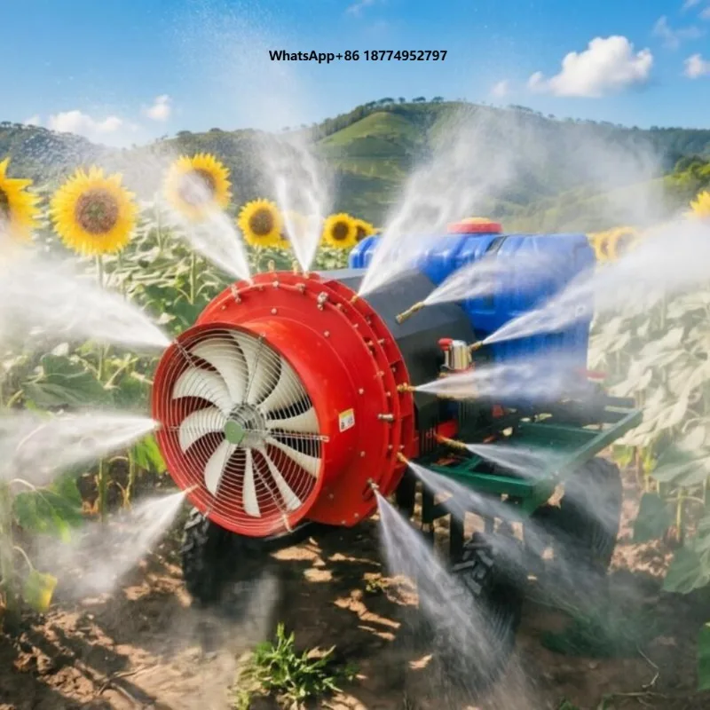 Vigorun Remote Control Agricultural Power Sprayer,  Power Sprayer Agricultural 600kg for Coffee Plantations