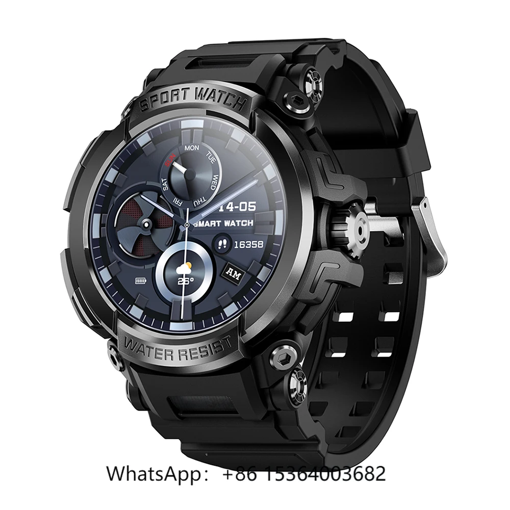 

TJXL-2023 Smart Watch for Sleep Monitoring Exercise Data Record Oxygen Saturation Monitoring Answer Call Silicone Band Magnetic