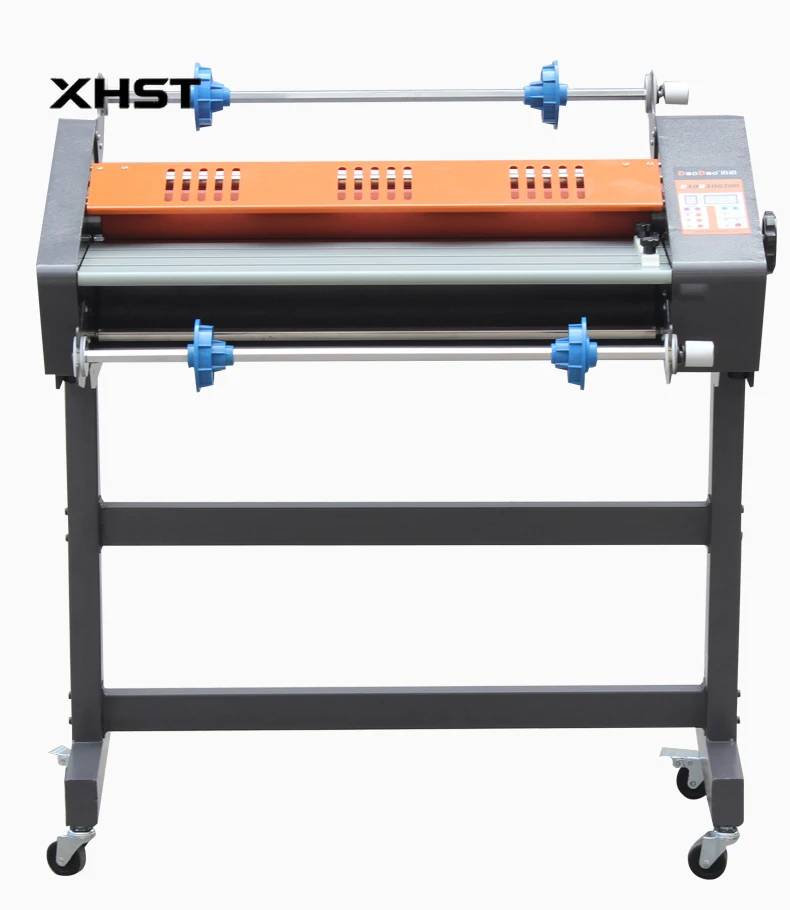 LF650S New Automatic Electric 635mm 70kg Laminating Machine Small Size Hot Cold Laminator Eco-Friendly Low Noise Film Wood Case