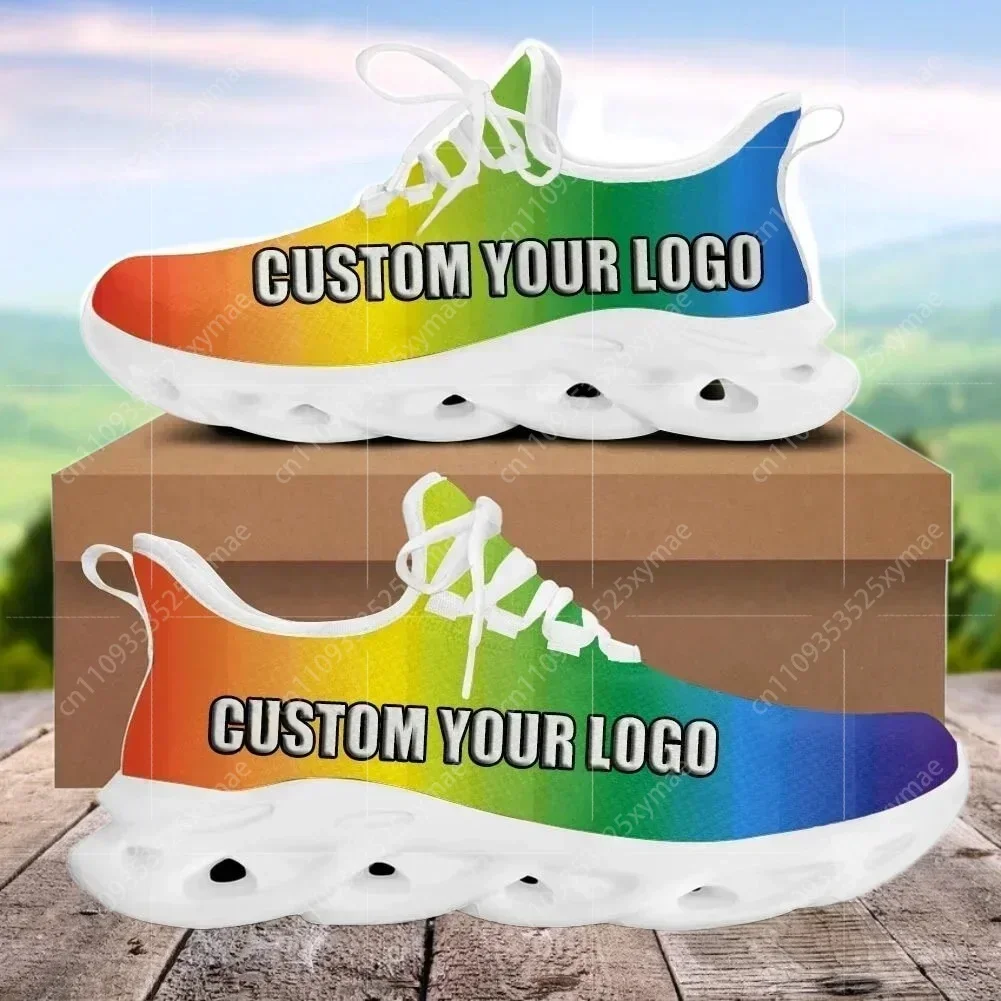 Jamaica Flag Pattern Lightweight Lace Up Mesh Shoes for Women Men Patriotic Pride Shoes Platform Sneakers Custom Name Zapatos