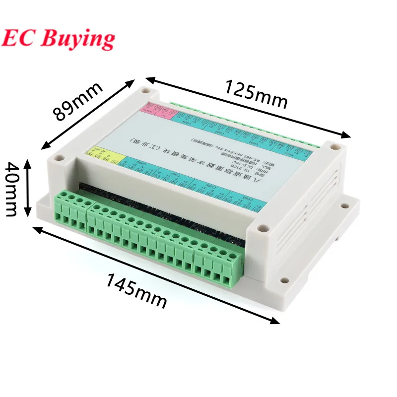 Eight-channel 8 Way Weighing Digital Acquisition Module Supports RS485 Serial Port Isolation Modbus RTU Communication Protocol