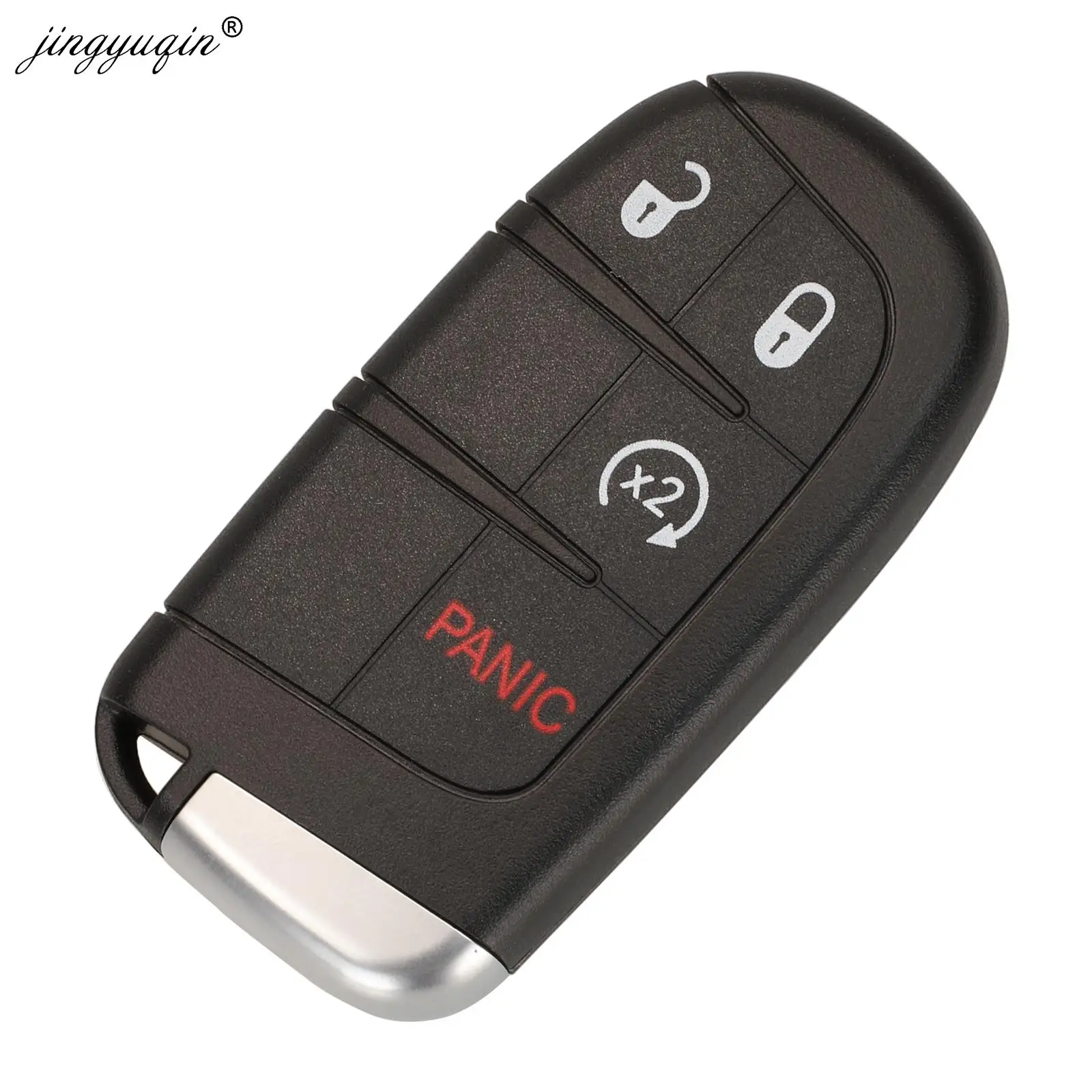 jingyuqin Smart Remote Car Key 433MHz 4A PCF7953M AES Chip for Chrysler 200 300 Dodge Charger Challenger 2019+ Fob M3M-40821302