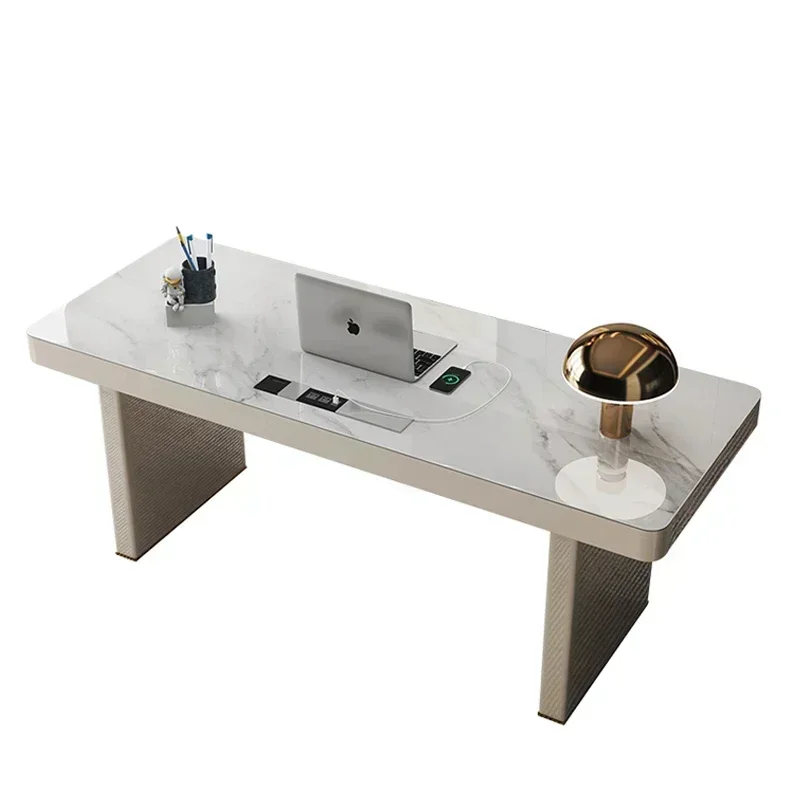 

Reliable Computer Desktop Office Desk Design Simplicity Write Study Office Desk Study Luxury Mesa Escritorio Working Equipment