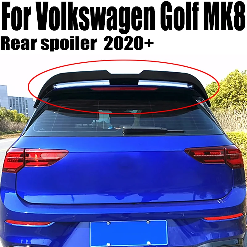 

For VW Golf MK8 Oettinger Spoiler 2020+ Car Tail Wings Fixed Wind Spoiler Rear Wing Auto Decoration Accessories