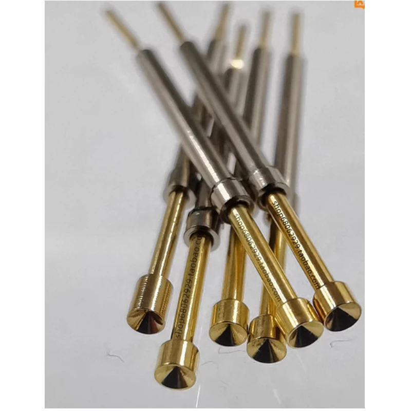 หัววัดการทำงาน PCB 100ชิ้นขาทดสอบขนาดเล็กซ็อกเก็ต1.2มม. ขา Pogo PH-1A โพรบทดสอบความยืดหยุ่นของผู้หญิง