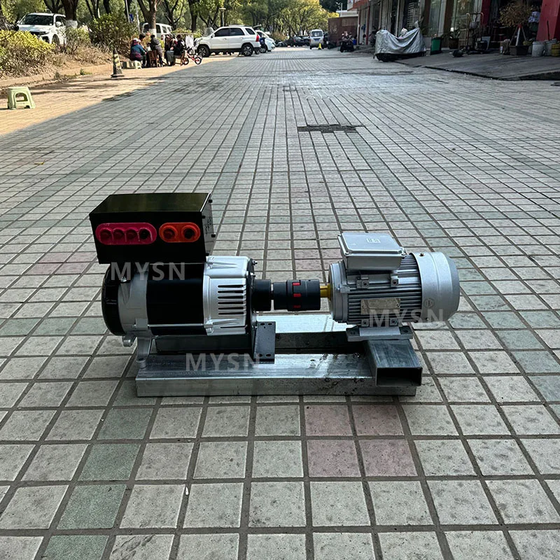 3 المرحلة التيار المتناوب 220 فولت 380 فولت مولد الطاقة الحرة 30KW 50KW 100KW مولد المغناطيس الدائم فرش المولد الاستخدام المنزلي